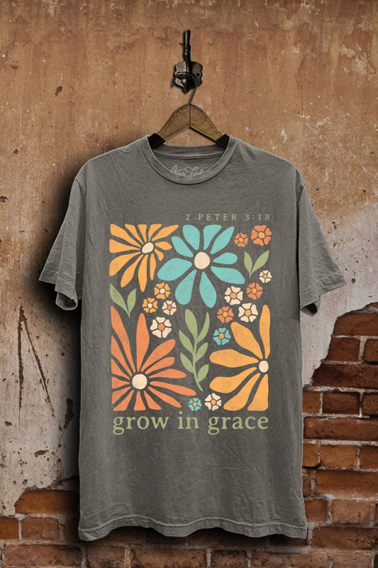 Grow In Grace Graphic Tee